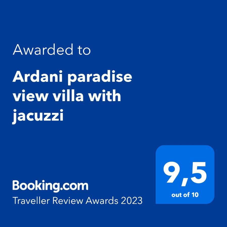 Ardani Paradise View With Jacuzzi Villa *